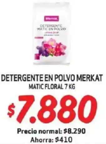 Mayorista 10 Merkat detergente en polvo matic floral oferta
