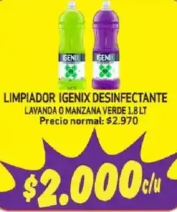 Mayorista 10 Limpiador igenix desinfectante oferta