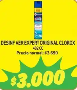 Mayorista 10 Clorox desinf aer expert original oferta
