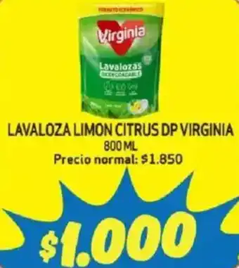 Mayorista 10 Lavaloza limon citrus dp virginia oferta