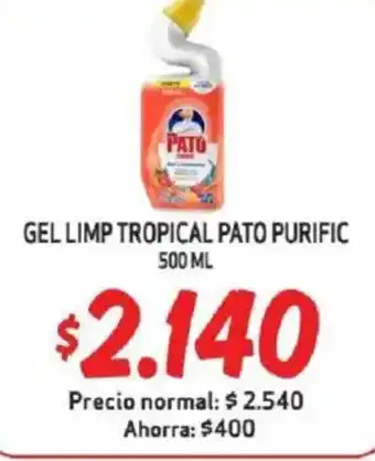 Mayorista 10 Pato gel limp tropical purific oferta