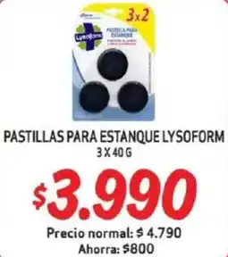 Mayorista 10 Lysoform pastillas para estanque oferta