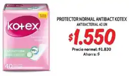 Mayorista 10 Kotex protector normal antibact antibacterial oferta