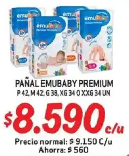 Mayorista 10 Emubaby premium pañal oferta