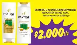 Mayorista 10 Pantene shampoo o acondicionador oferta