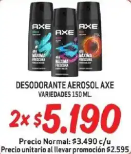Mayorista 10 Axe desodorante aerosol variedades oferta