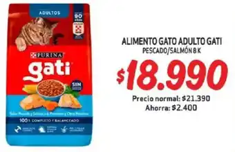 Mayorista 10 Purina gati alimento gato adulto pescado/salmón oferta