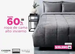 Ripley Ropa de cama alto invierno oferta
