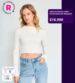 Ripley Sweater manga larga oferta