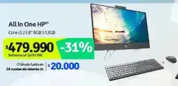 PC Factory Hp all in one oferta