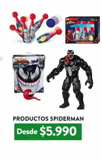 Juguetes spiderman oferta en Lider