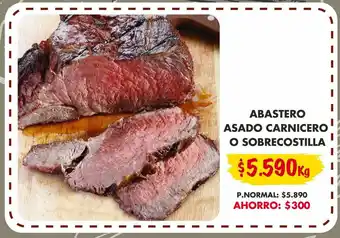 Abastero, asado carnicero o sobrecostilla kg