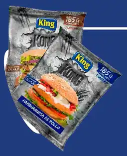 Provimarket Hamburguesas vacuno, pollo king kong oferta