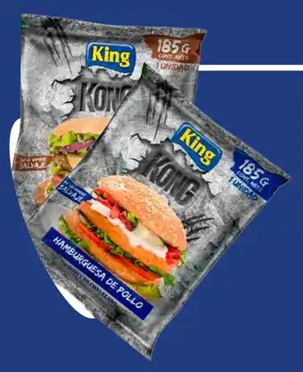 Provimarket Hamburguesas vacuno, pollo king kong oferta