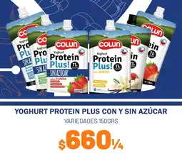 Provimarket Yoghurt protein plus con y sin azúcar oferta