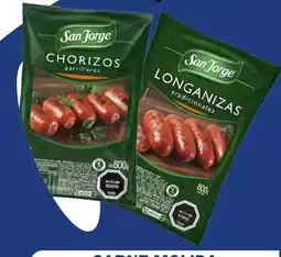 Provimarket San jorge productos chorizo, longaniza oferta