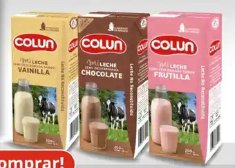 Unimarc Colun leches chocolate, frutilla o vainilla oferta