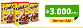 Unimarc Pillows cola cao cereales oferta