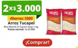 Unimarc Arroz tucapel blue bonnet g°2 grano largo oferta