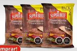 Unimarc Super beef pack hamburguesa oferta