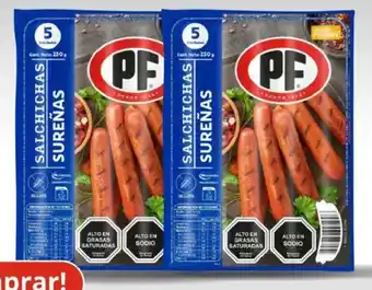 Unimarc Salchicha pf sureña oferta