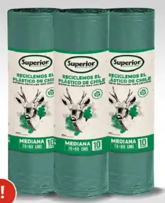 Unimarc Superior bolsas para basura oferta