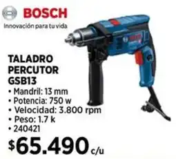 Construmart Bosch taladro percutor oferta