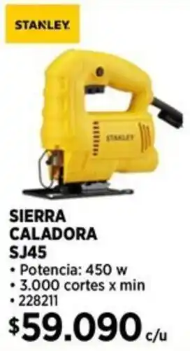 Construmart Stanley sierra caladora SJ45 oferta