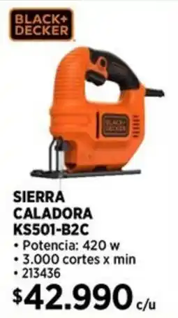 Construmart Black+ Decker sierra caladora oferta
