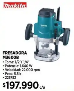Construmart Makita fresadora oferta