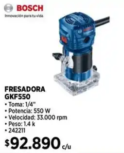Construmart Bosch fresadora oferta