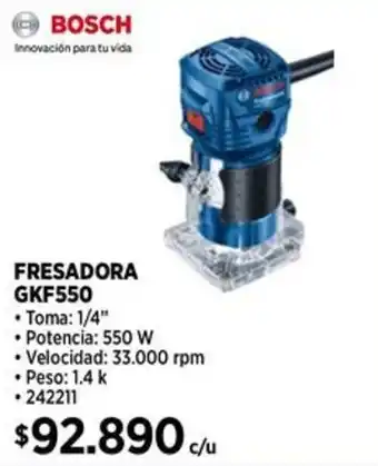Construmart Bosch fresadora oferta