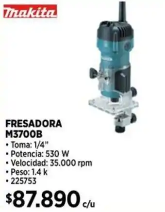Construmart Makita fresadora oferta
