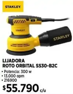 Construmart Stanley lijadora roto orbital oferta