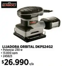 Construmart Erboc lijadora orbital oferta