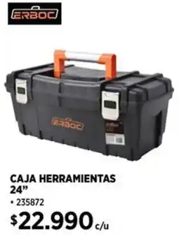 Construmart Erboc caja herramientas 24" oferta