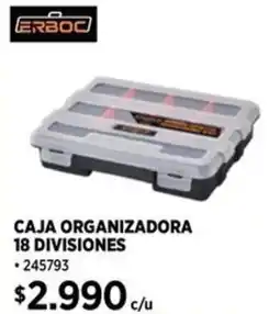 Construmart Erboc caja organizadora oferta