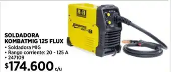 Construmart Soldadora kombatmig oferta
