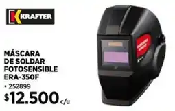 Construmart Krafter máscara de soldar fotosensible oferta