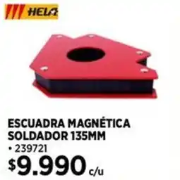 Construmart Hela escuadra magnética soldador 135mm oferta