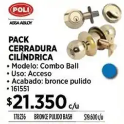Construmart Poli cerradura cilindrica oferta