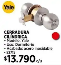 Construmart Yale cerradura cilindrica oferta