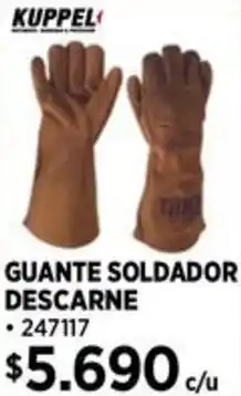Construmart Kuppel guante soldador guante oferta