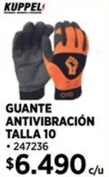 Construmart Kuppel guante antivibración oferta