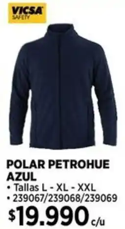 Construmart Vicsa safety polar petrohue azul oferta