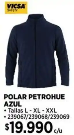 Construmart Vicsa safety polar petrohue azul oferta
