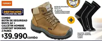 Construmart Combo botín de seguridad oferta