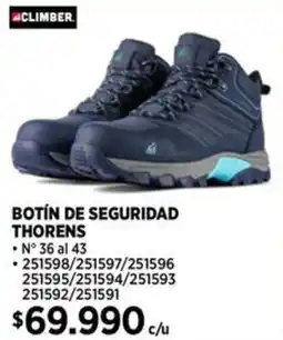 Construmart Climber botín de seguridad thorens oferta
