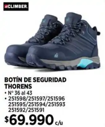 Construmart Climber botín de seguridad thorens oferta