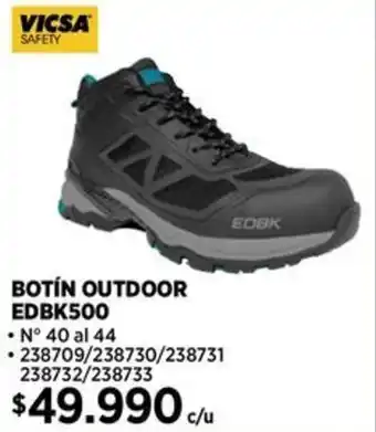 Construmart Vicsa safety botín outdoor oferta